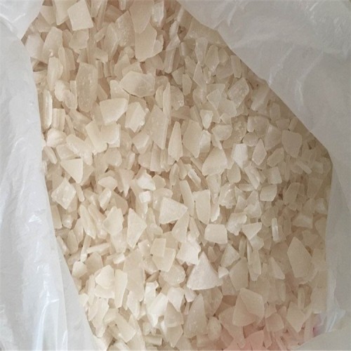 Sulfato de aluminio de hierro sin polvo blanco